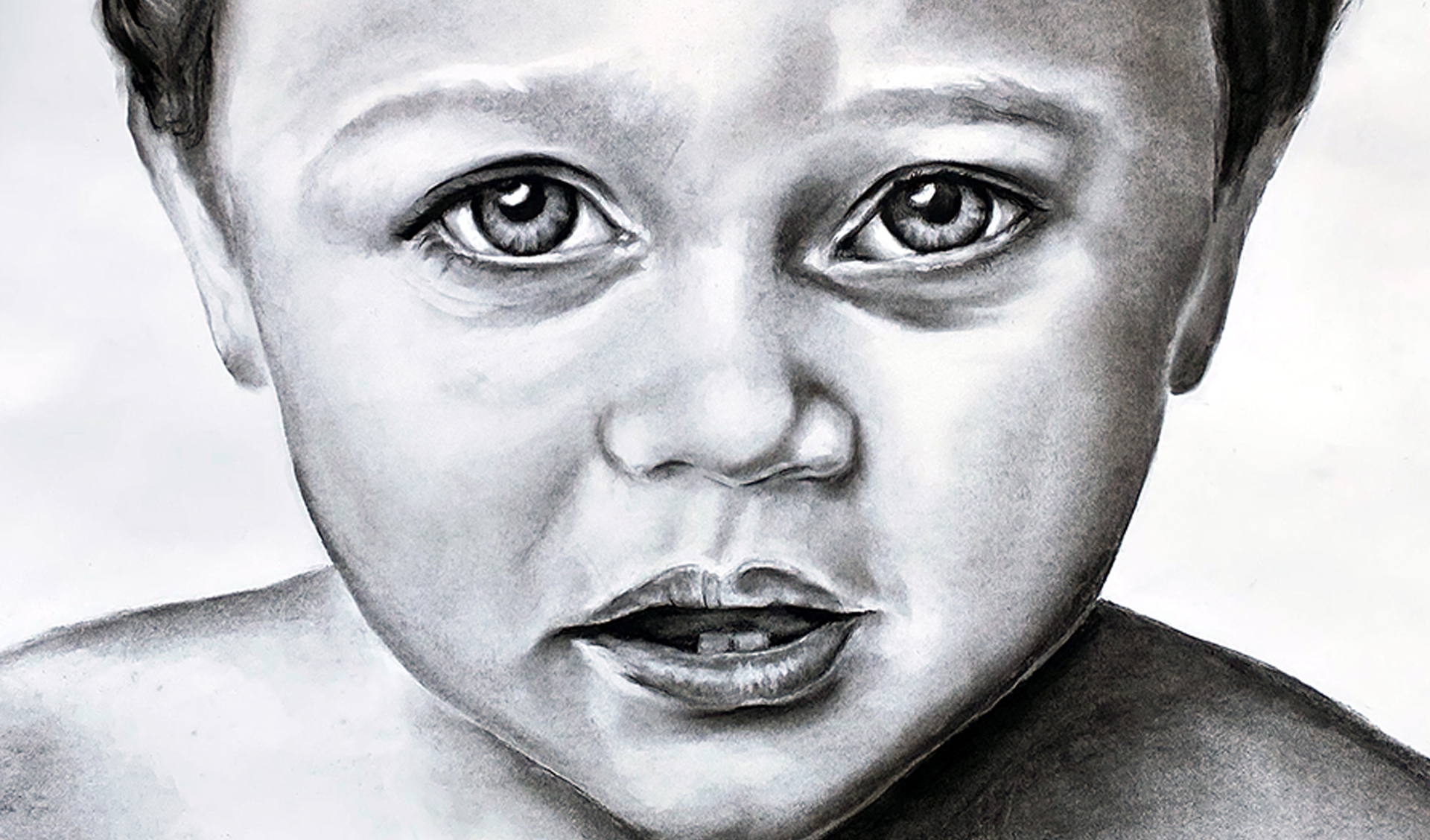 Charcoal Portrait Sketch